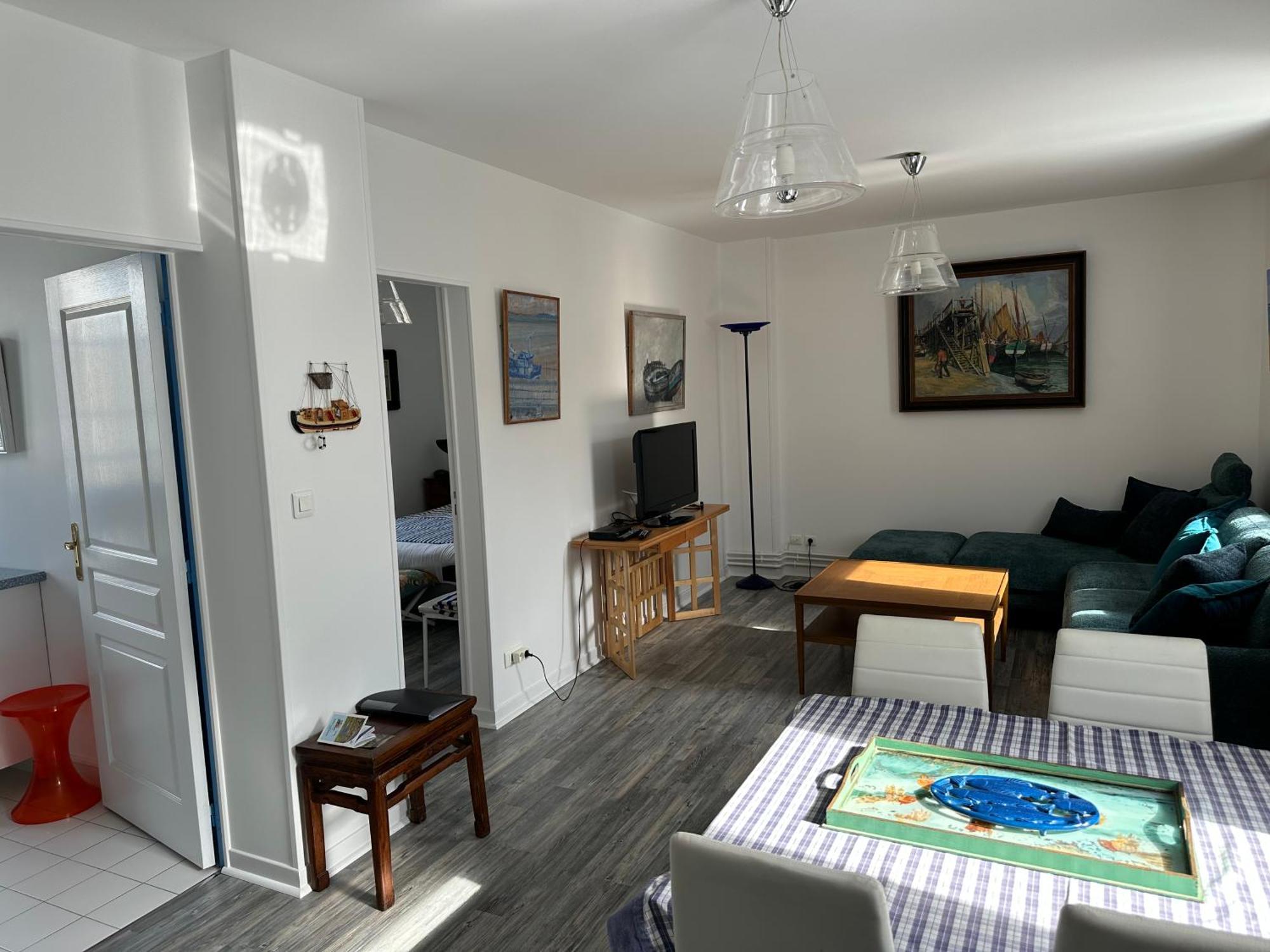 Apartment Du Moulin - Plein Centre - Spacieux 2p - 1er Etage Maison De Pecheur A 100m De La Le Crotoy